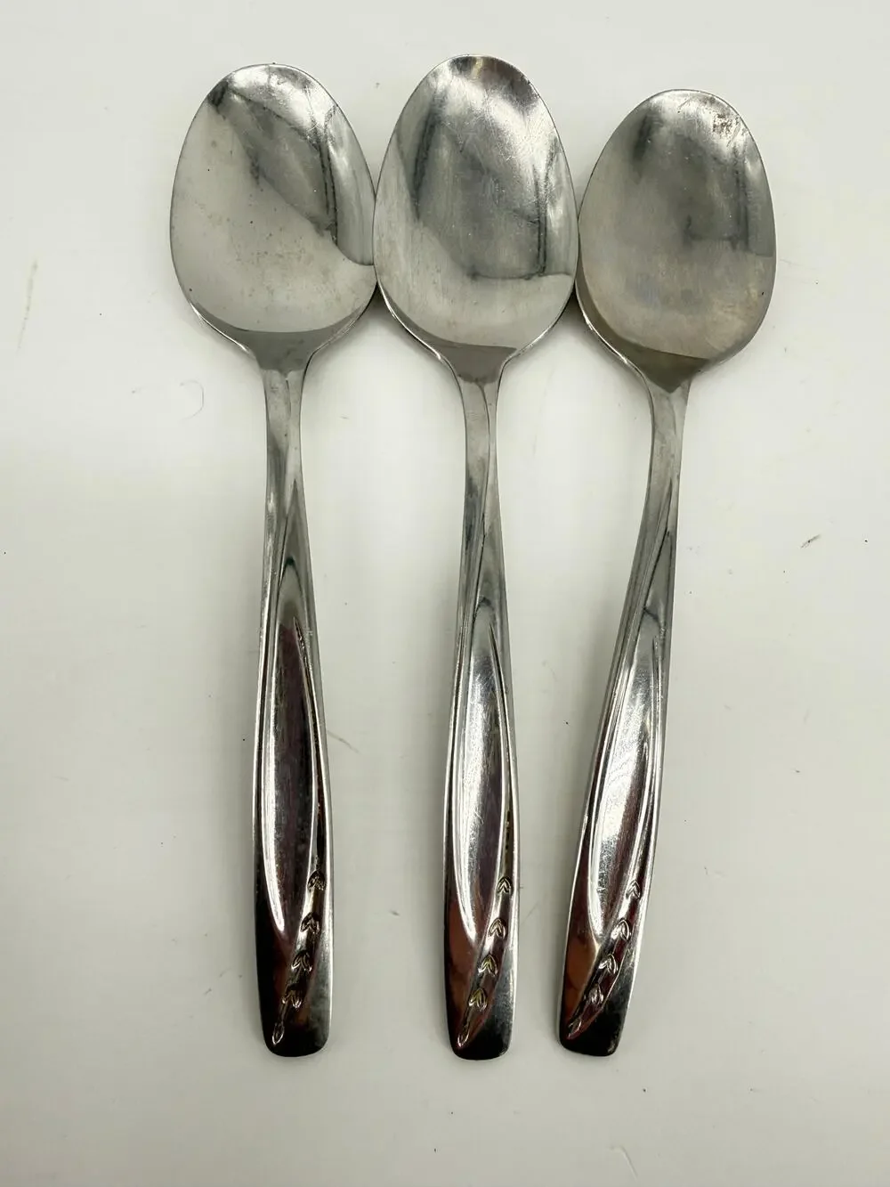 Vintage Rogers Cutlery Co USA Tablespoons Lot Of 3 Replacement Flatware